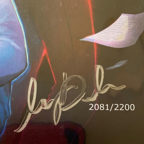 NWT. Autographed Anime Death Note Fan Art 8x10 Print! - Picture 2 of 4